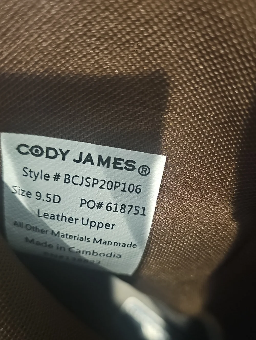 Cody James cody james